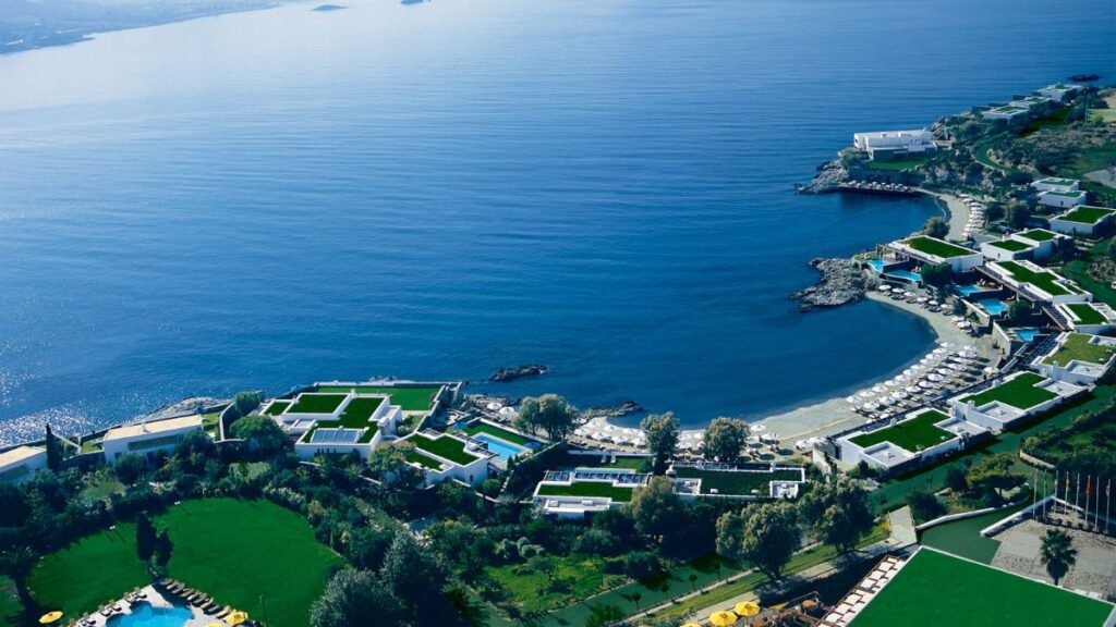 Villa Renata, Grand Resort Lagonissi visto de cima