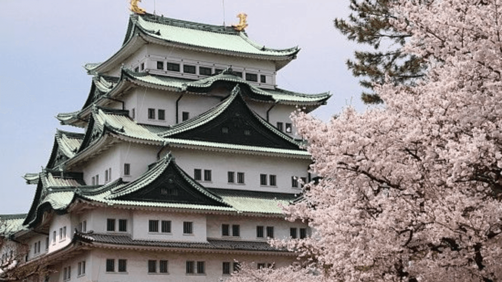 Imagem de outro ângulo de Nagoya