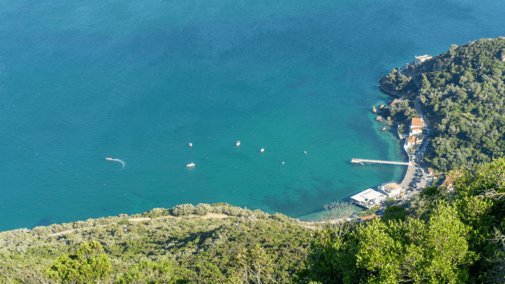 Orla de praia em Setúbal