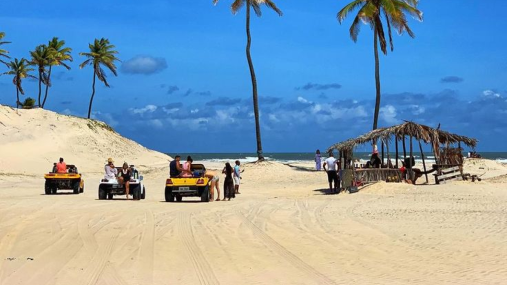 Passeio de buggy em Mangue Seco