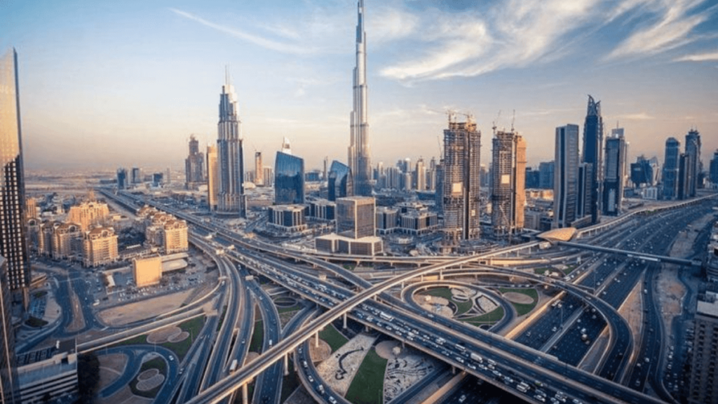 Estradas de Dubai