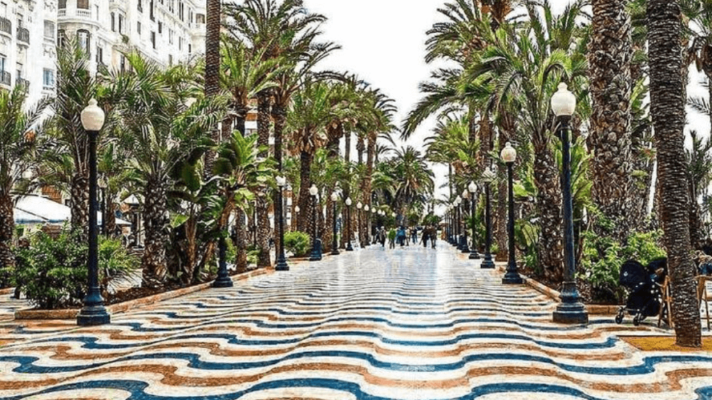 Calçadão em Alicante