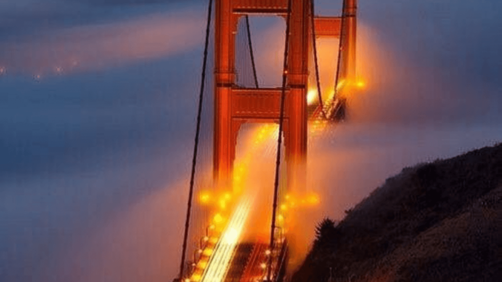 Ponte de São Francisco na Califórnia