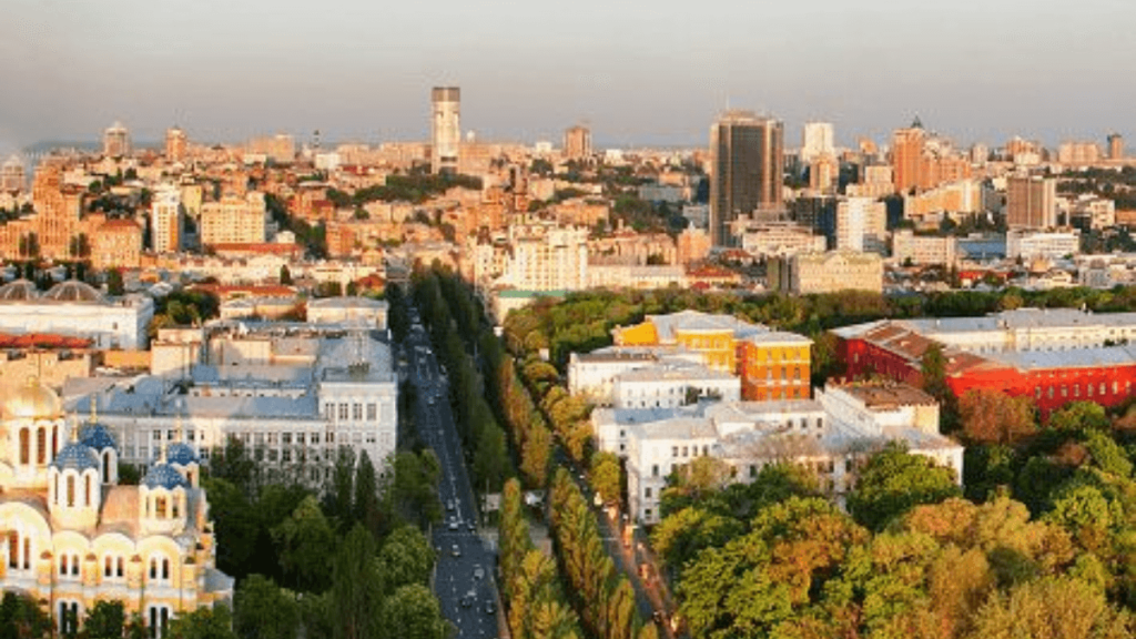 Veja Kiev na Ucrânia