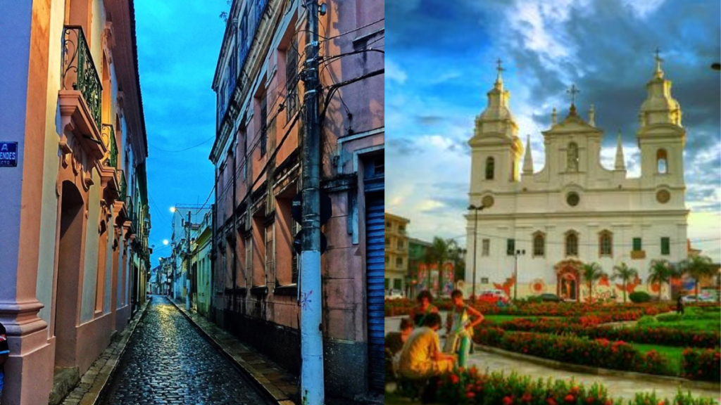 Veja a cidade de Belém