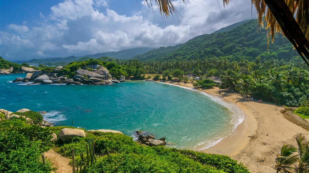 Linda imagem de Praias na Colômbia