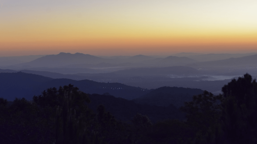 visao por do sol natureza