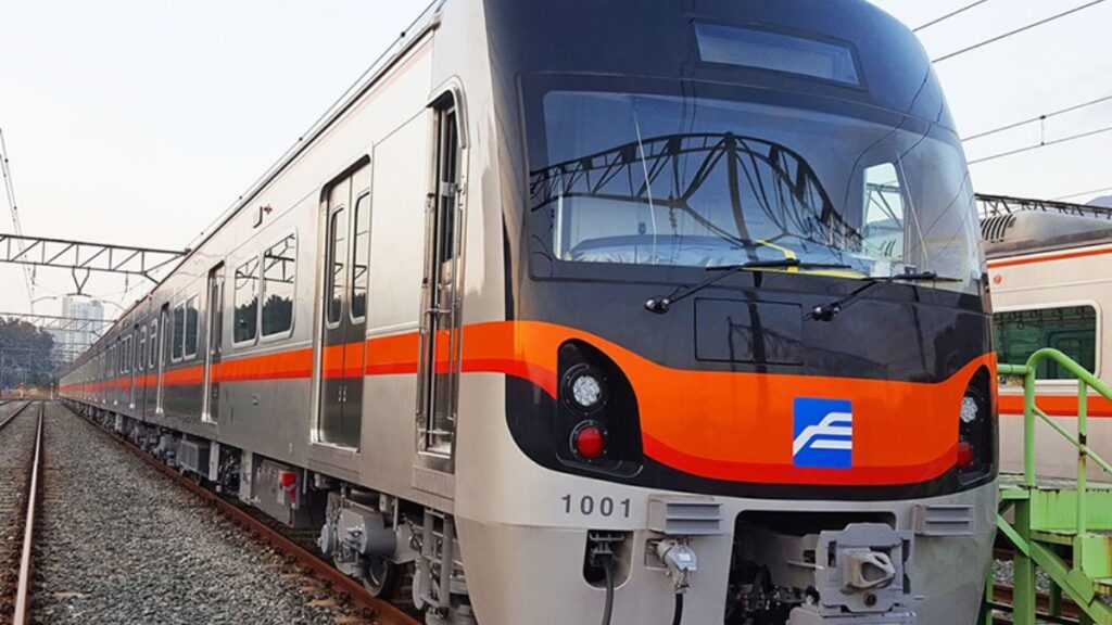 Trem na Coreia do Sul