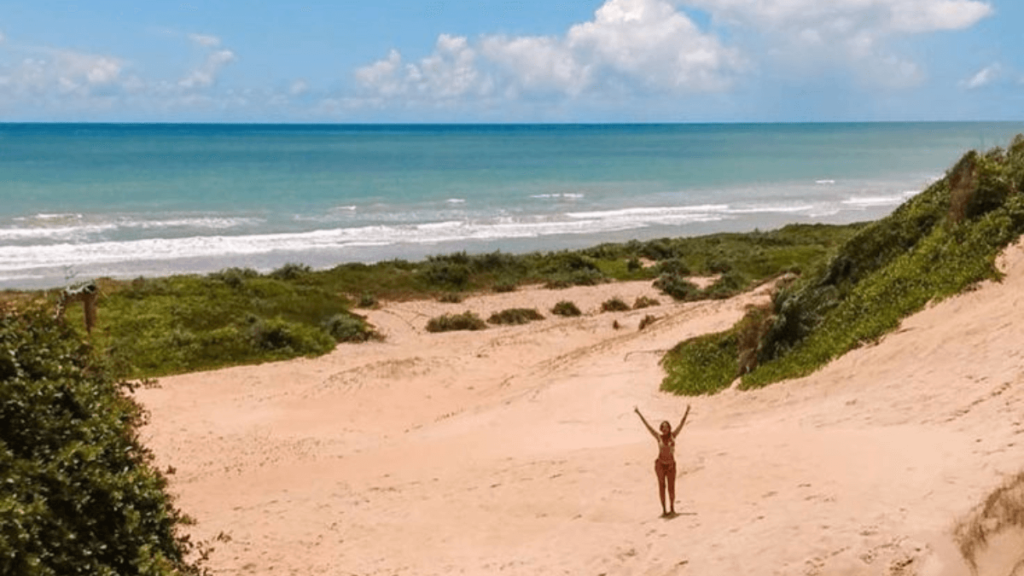 praia de ituanas uma das melhores praias do Espirito Santo
