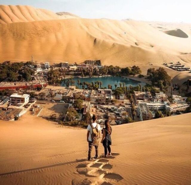 Huacachina no Peru