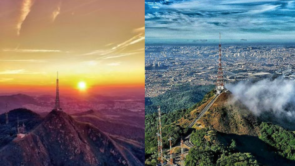 Pôr do sol em Pico do Jaraguá