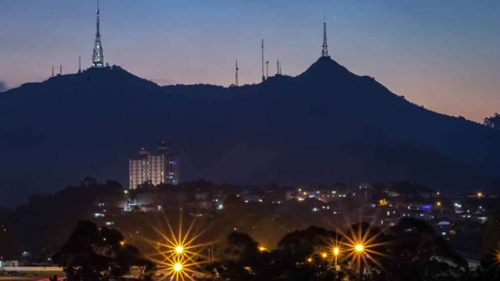 Linda vista do Pico do Jaraguá