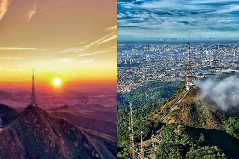 Pôr do sol em Pico do Jaraguá