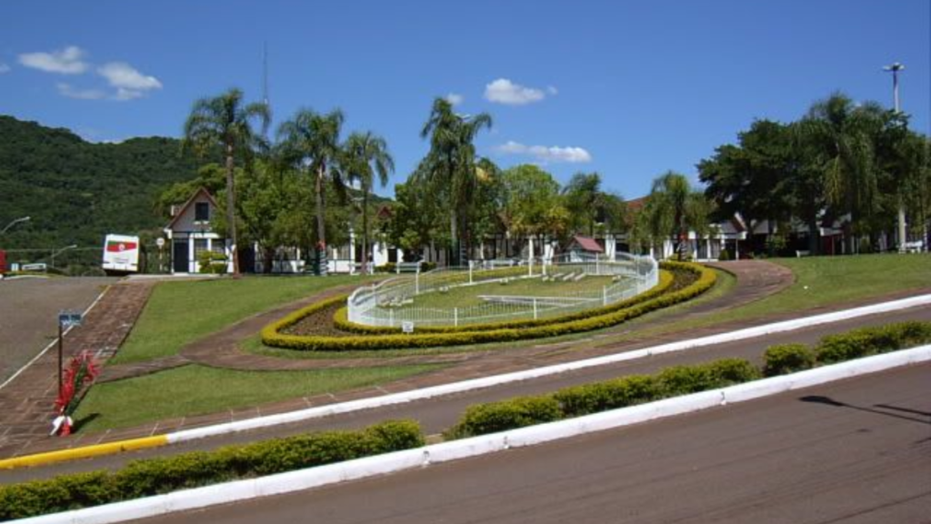 Lindo jardim em Teutônia