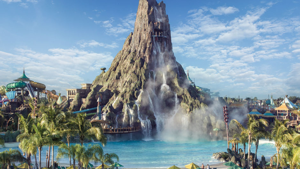 Linda imagem de Volcano Bay