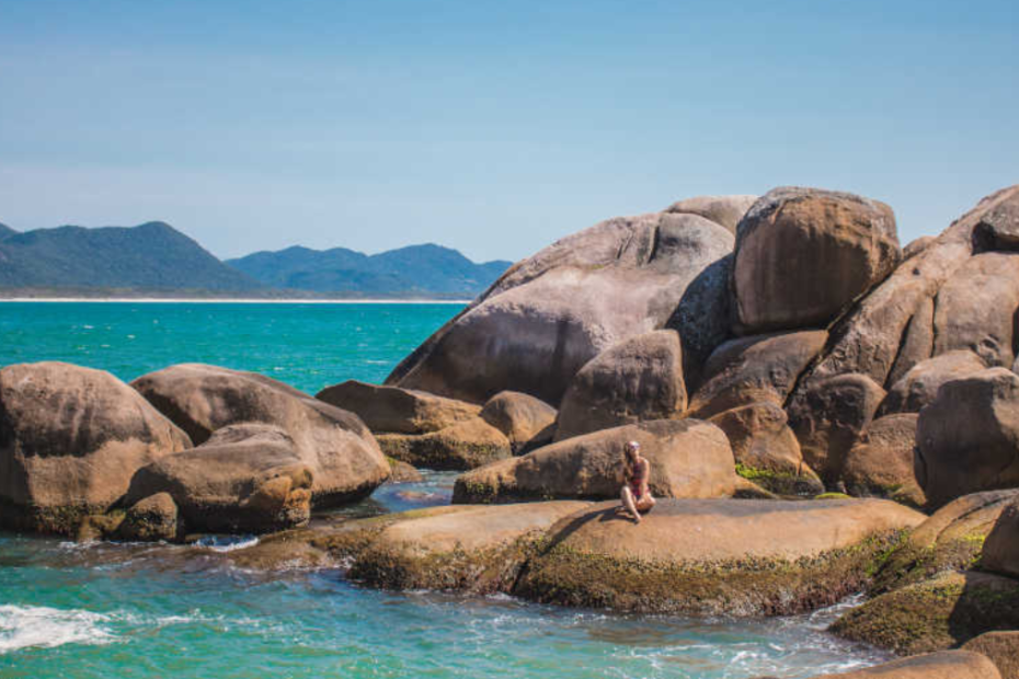 Veja Piscinas naturais da Barra da Lagoa