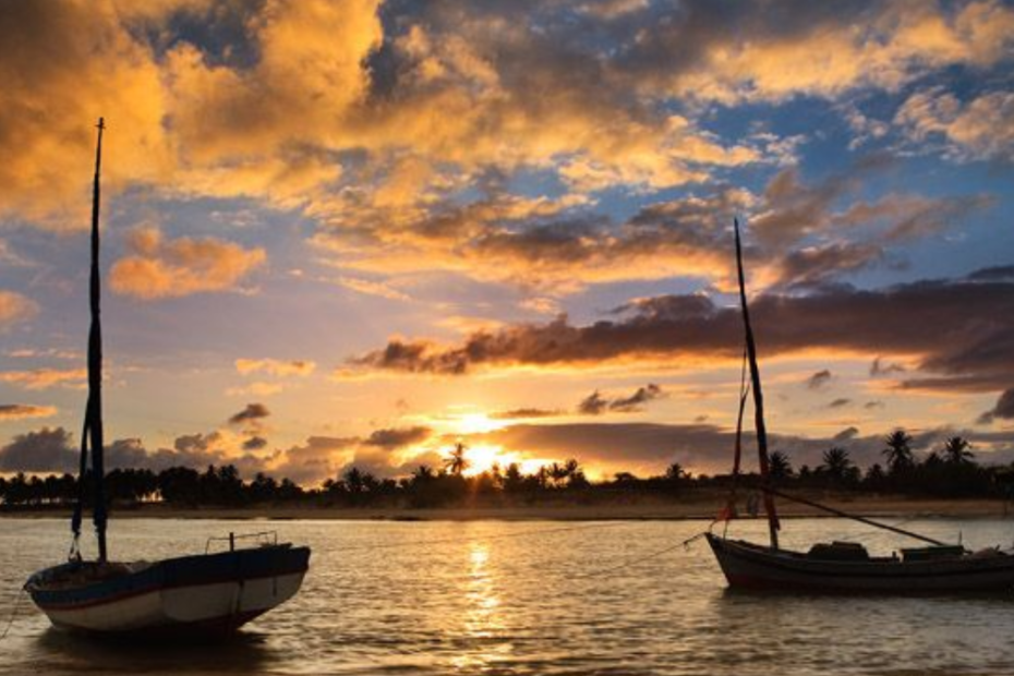 Pôr do sol em Praia de Itarema