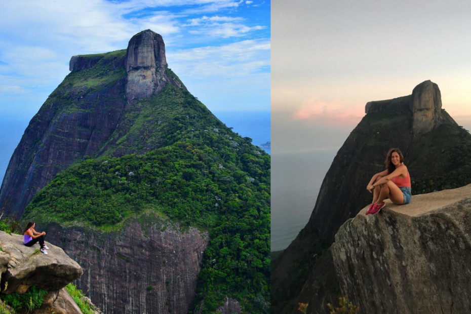 Fotos também ficam incríveis de Longe na Pedra da Gávea!