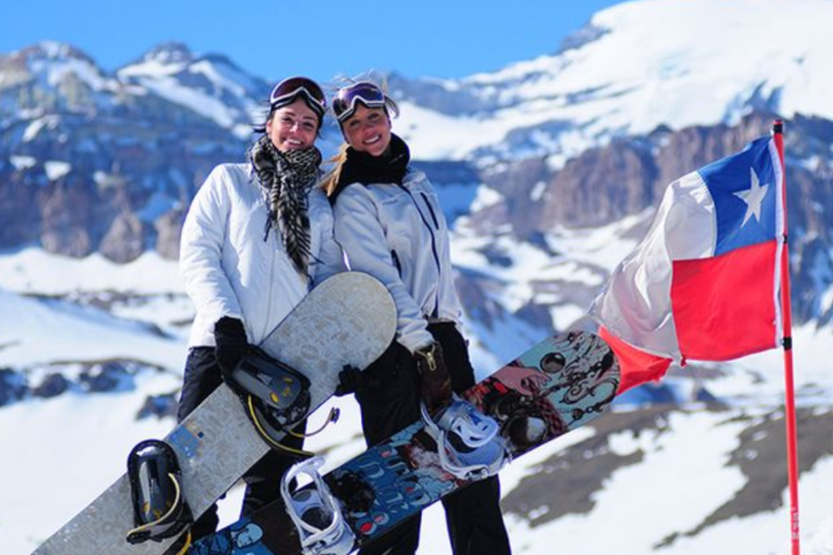 Pessoas no Valle Nevado