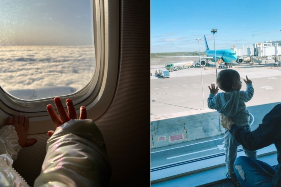 Dicas para viajar de avião com Bebês
