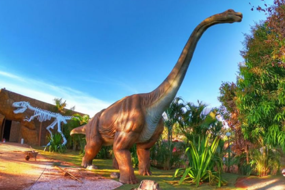 Vale dos dinossauros em Olímpia