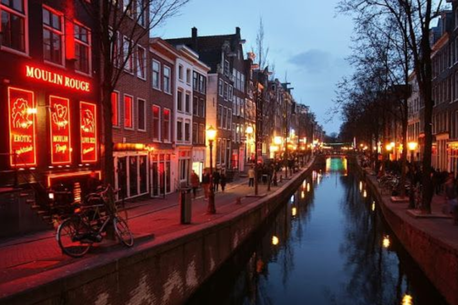 Como é o Distrito da Luz Vermelha em Amsterdam?