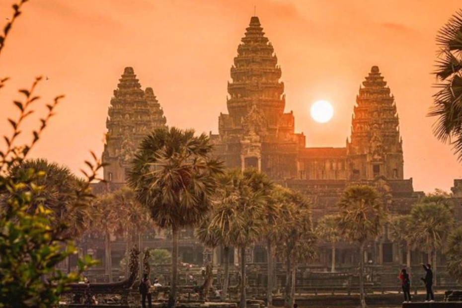 Melhores lugares para ver o Pôr do Sol: Angkor Wat – Camboja