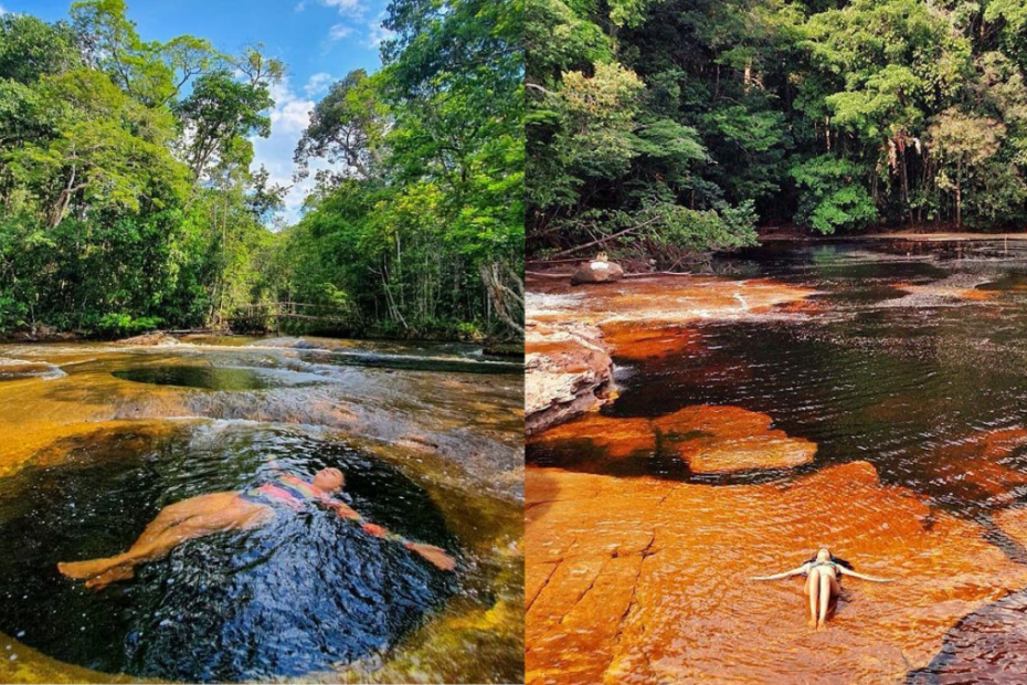 Piscinas naturais em Presidente Figueiredo
