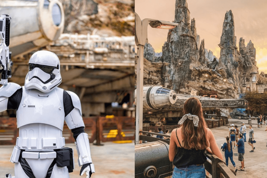 Personagens fazem parte do Parque Star Wars Galaxy’s Edge