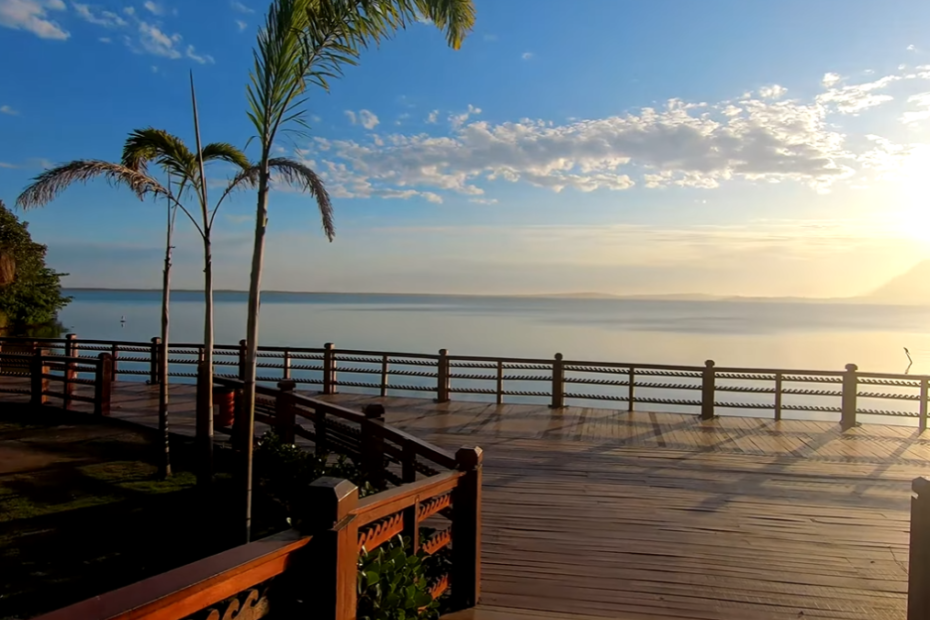 Pôr do sol em Maricá