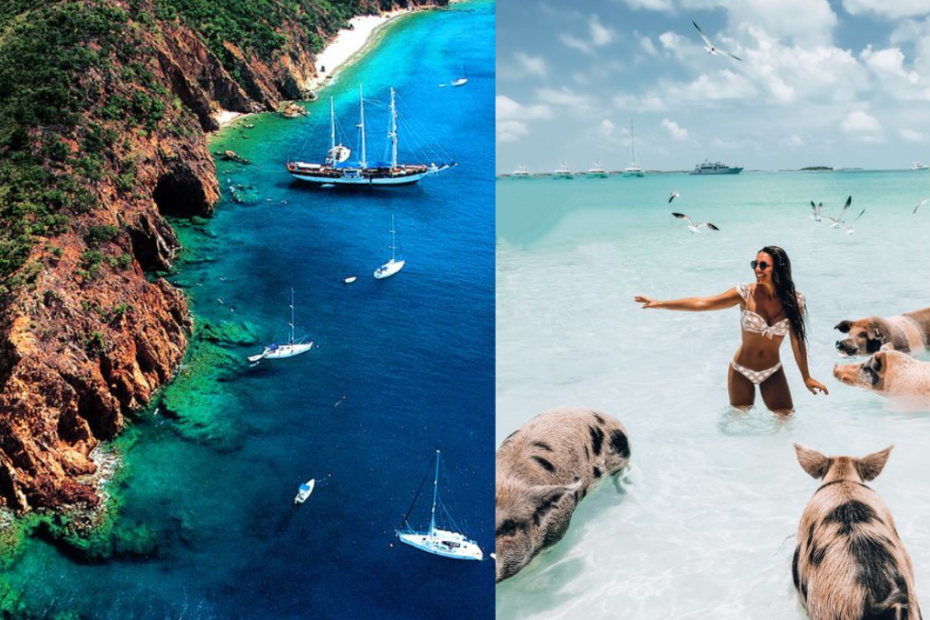 Países com a letra B: Bahamas