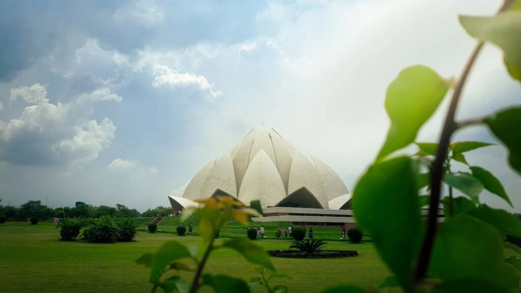 Templo de Lótus em Nova Déli.