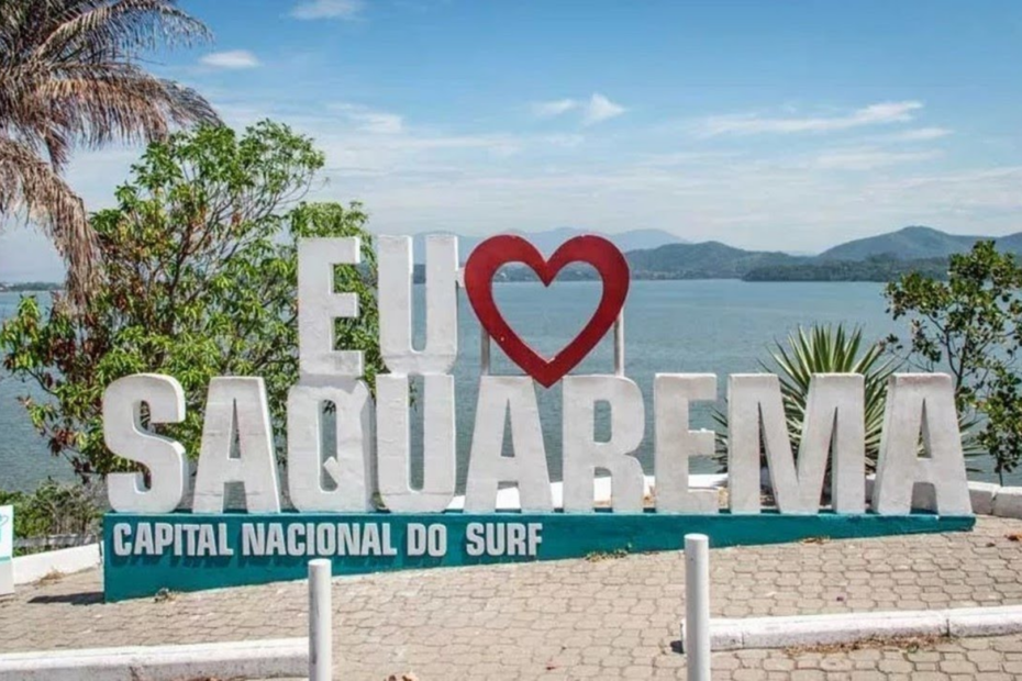 Distância entre Rio de Janeiro e Saquarema.