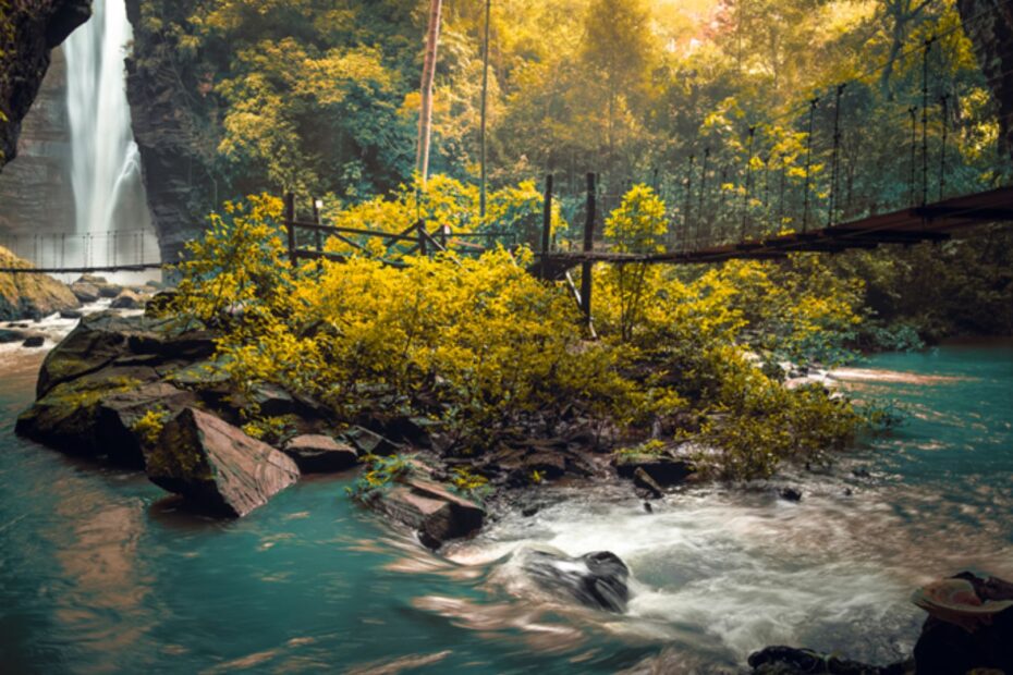 Poço azul no Maranhão.