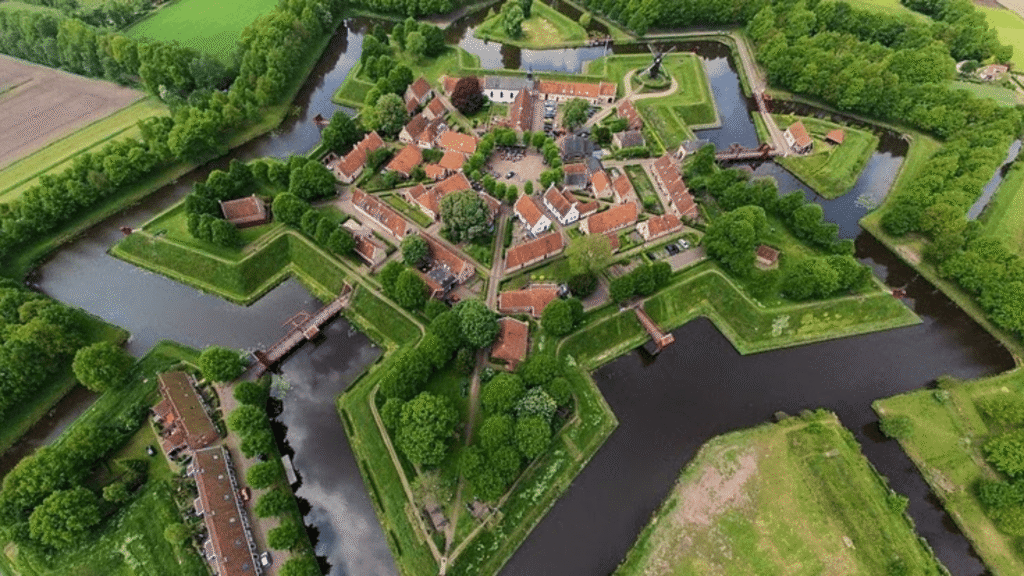 Bourtange na Holanda.