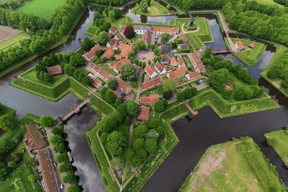 Bourtange na Holanda.
