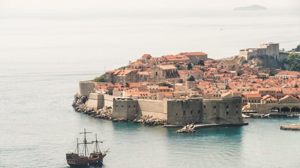 Dubrovnik a cidade de game of thrones.