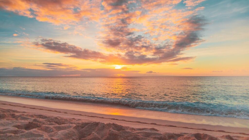 praia de Oahu.